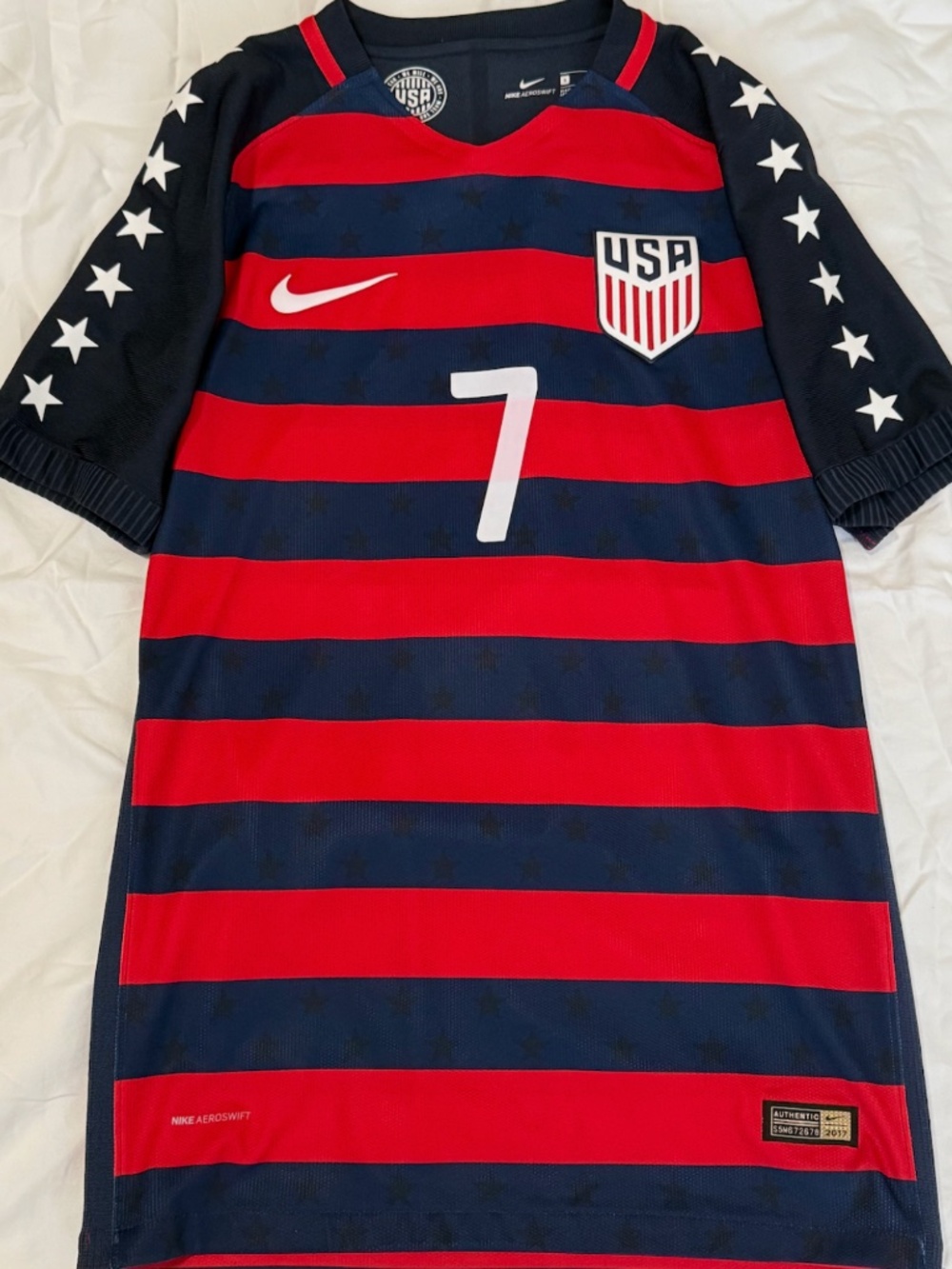 2017 USMNT USA Aeroswift Gold Cup Jersey 884987-410